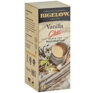 Bigelow Vanilla Chai Teabags Box/28