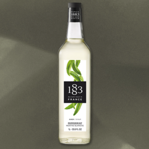 1883 Peppermint Syrup PET Bottle/1 L