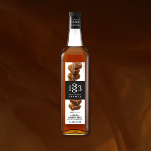 1883 Salted Caramel Syrup PET Bottle/1 L