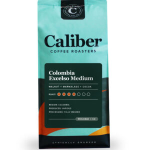 Caliber Colombia Excelso Beans Medium Bag/2 lb